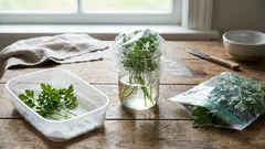 Zo blijven verse kruiden 3–7 dagen langer goed in de koelkast